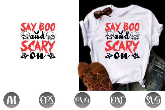 Halloween Quote Design: Say Boo and Sca Review