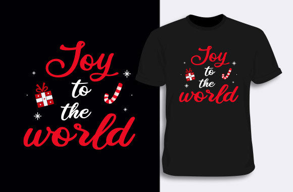Joy to the World Christmas T-shirt: A Designer’s Review