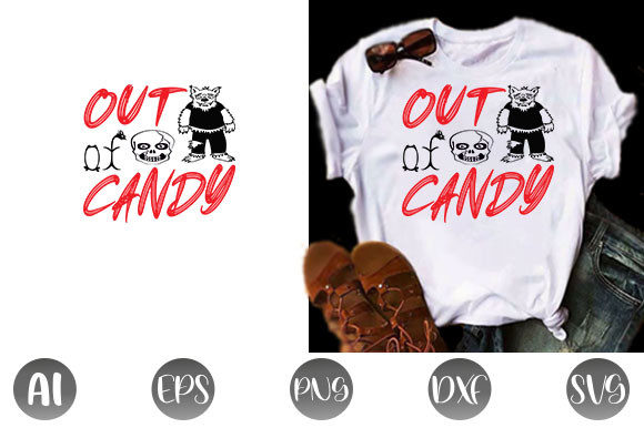 Review: Halloween Quote Design, Out of Candy