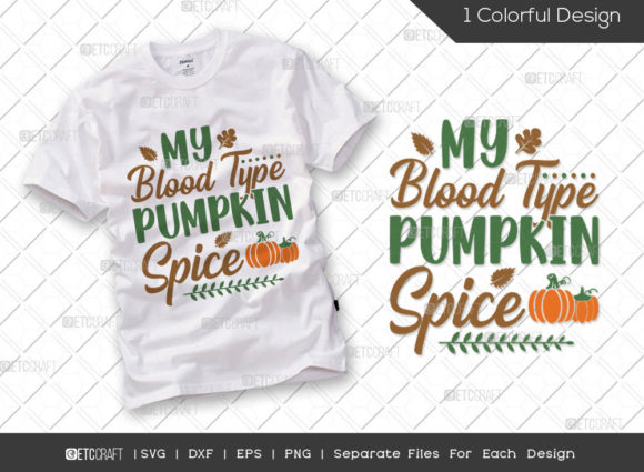 Reviewing the My Blood Type is Pumpkin Spice SVG for Embroidery