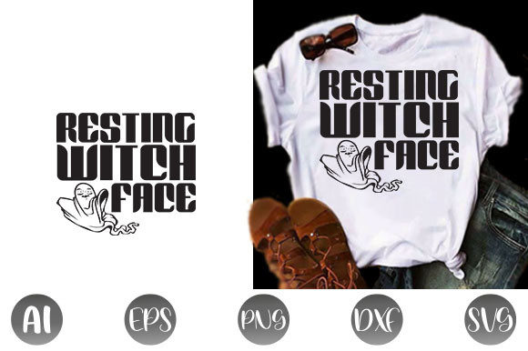 Reviewing the Resting Witch Face Halloween Design
